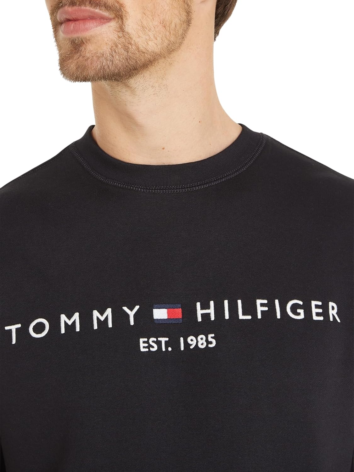 Thumbnail 2 de Tommy Hilfiger Men's Tommy Logo Sweatshirt Mw0mw11596