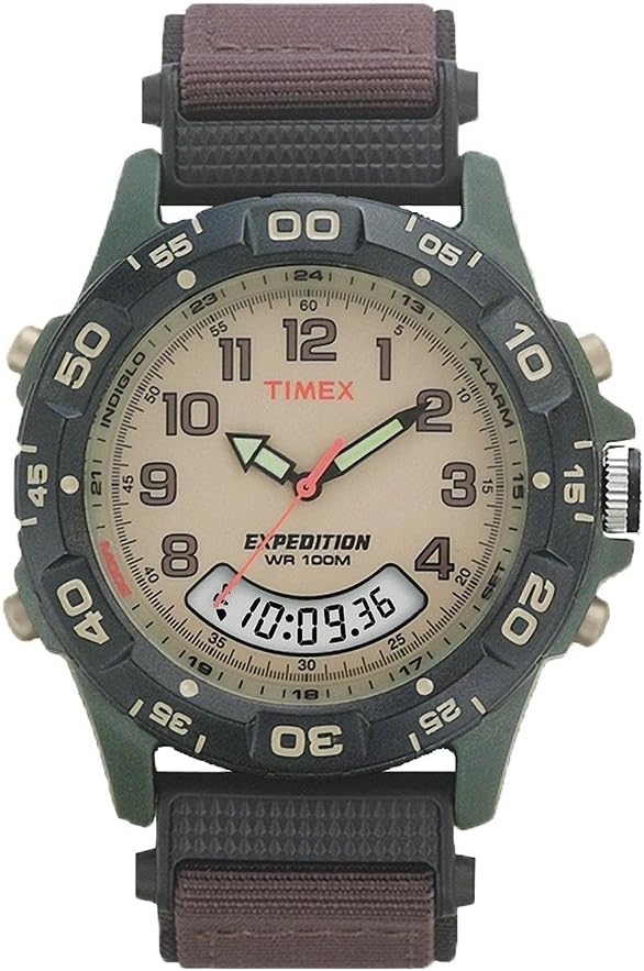 Detalle 2 de Timex Expedition Camper 39 mm Fabric Strap Uhr – robustes Alltagstalent