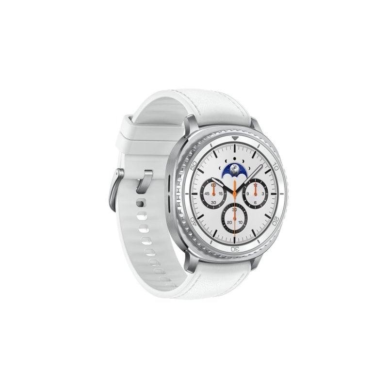 Detalle 2 de Samsung Galaxy Watch8 Classic GPS AMOLED 64GB Blanco NFC con Wear OS