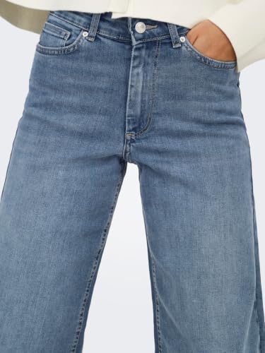 Thumbnail 4 de ONLY Onlmadison Blush Hw Wide DNM Tai853 Noos – High-Waist Jeans mit weitem Bein