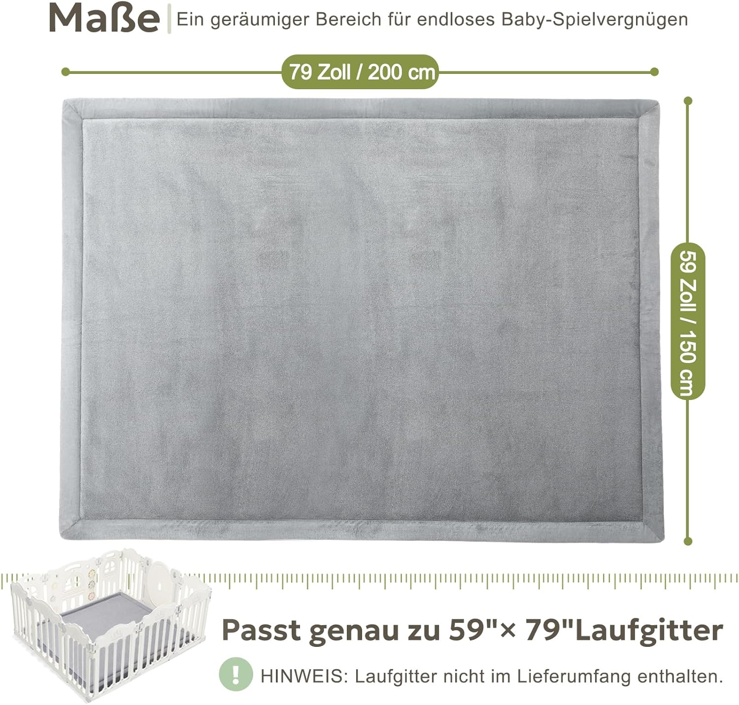 Thumbnail 1 de Mallify Krabbelmatte 150x200x3,3cm