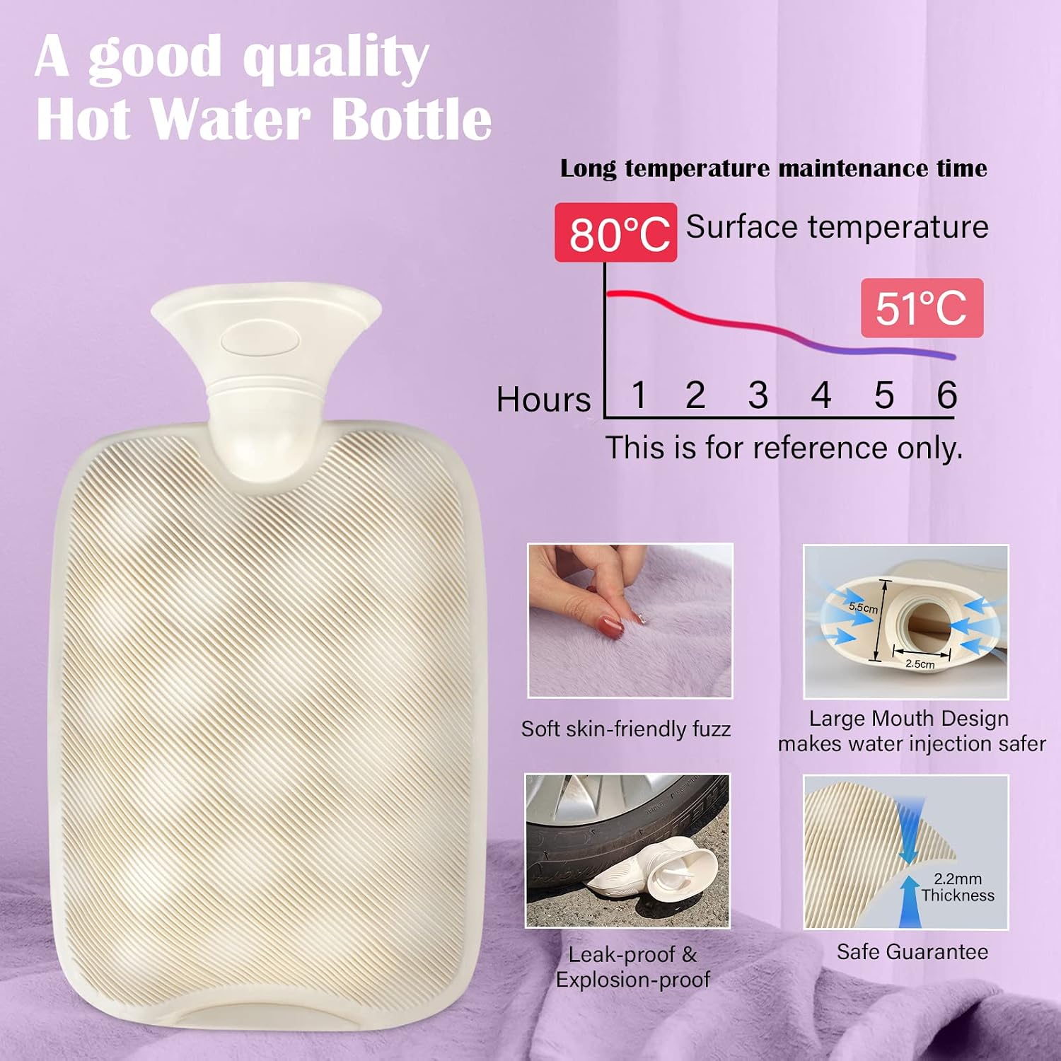 Thumbnail 1 de BAYAGIN hot water bottle 2.0 L