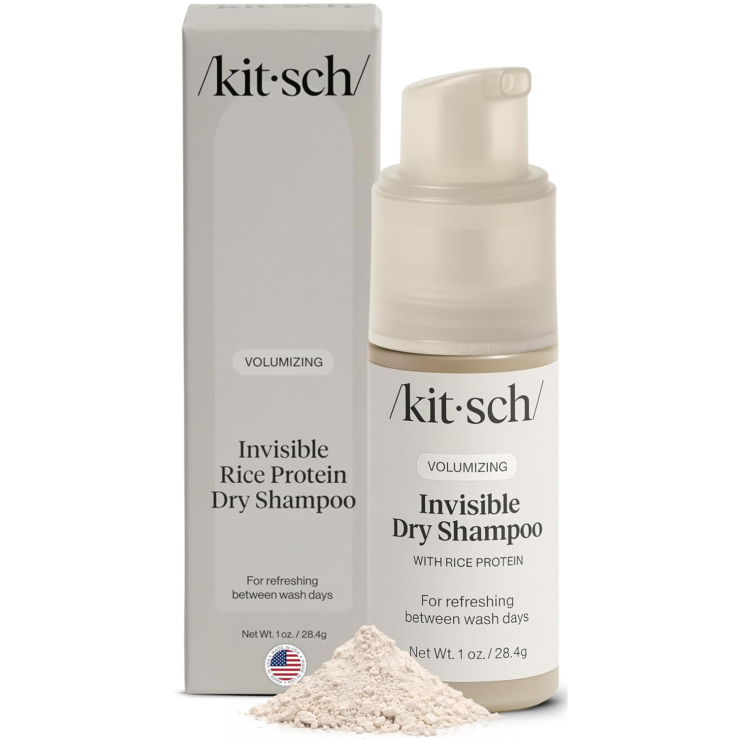 Detalle de Kitsch Volumizing Rice Protein Dry Shampoo 1oz