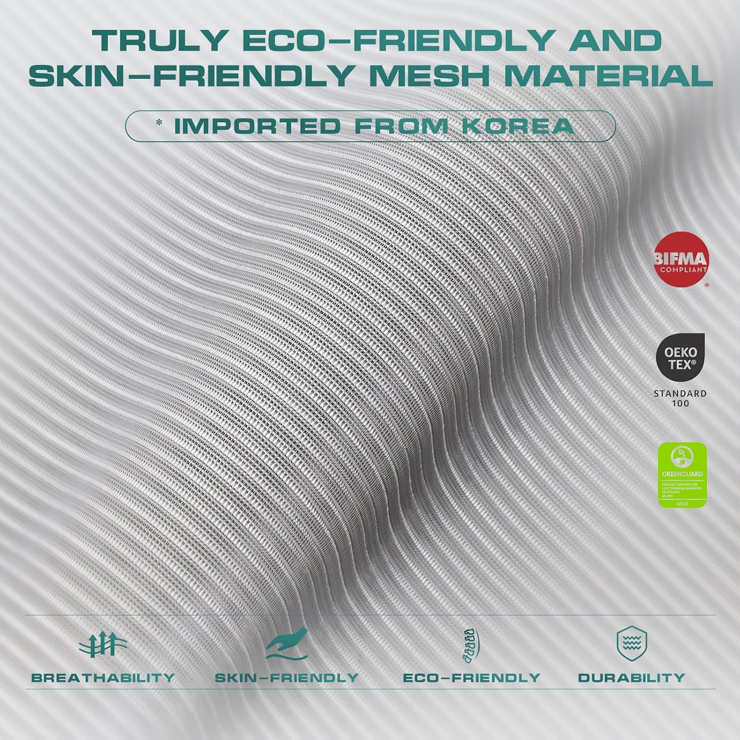 Thumbnail 6 de COLAMY XK-Atlas Ergonomic Mesh Office Chair with Adjustable Headrest and 4D Arms