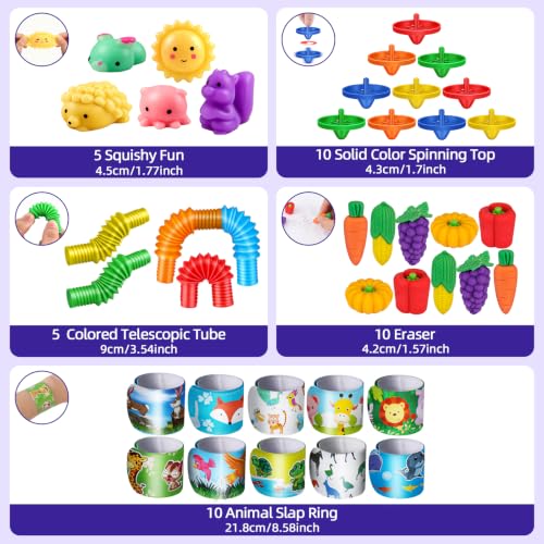 Thumbnail 5 de AmyBenton 139 Piezas para Bolsas de Fiesta y Piñatas – Rellenos infantiles seguros y prácticos