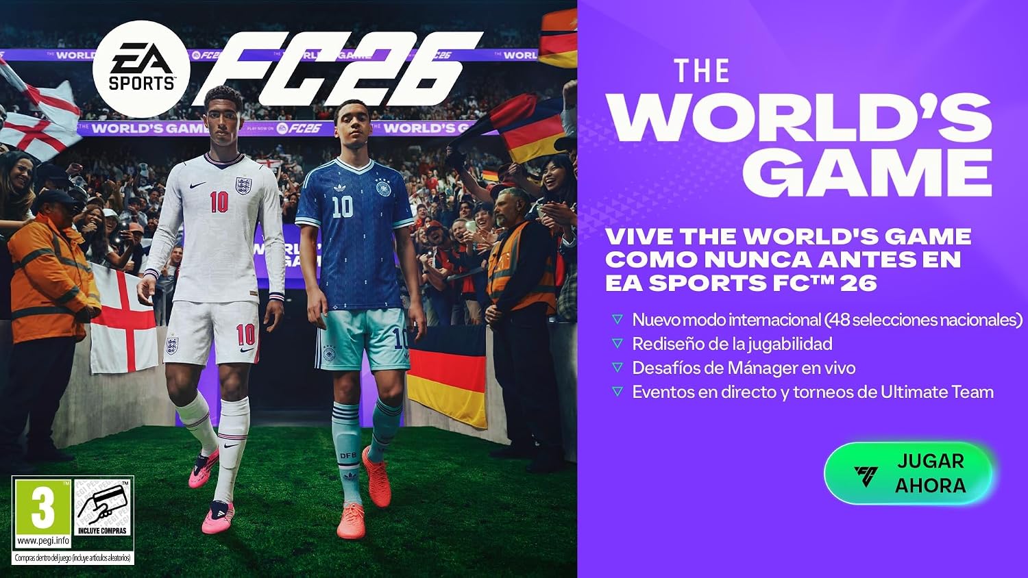 Detalle 2 de EA SPORTS FC 26 Standard Edition PS5 — videojuego