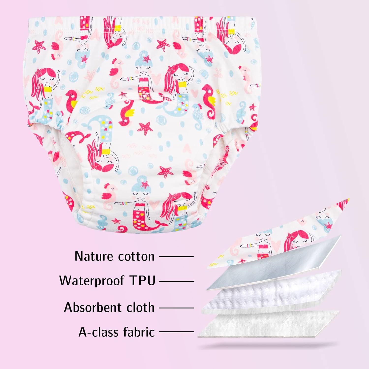 Thumbnail 2 de Max Shape Potty Training Pants Girls 2T–4T (4 Pack): Reusable Training Underwear for Mini Movers