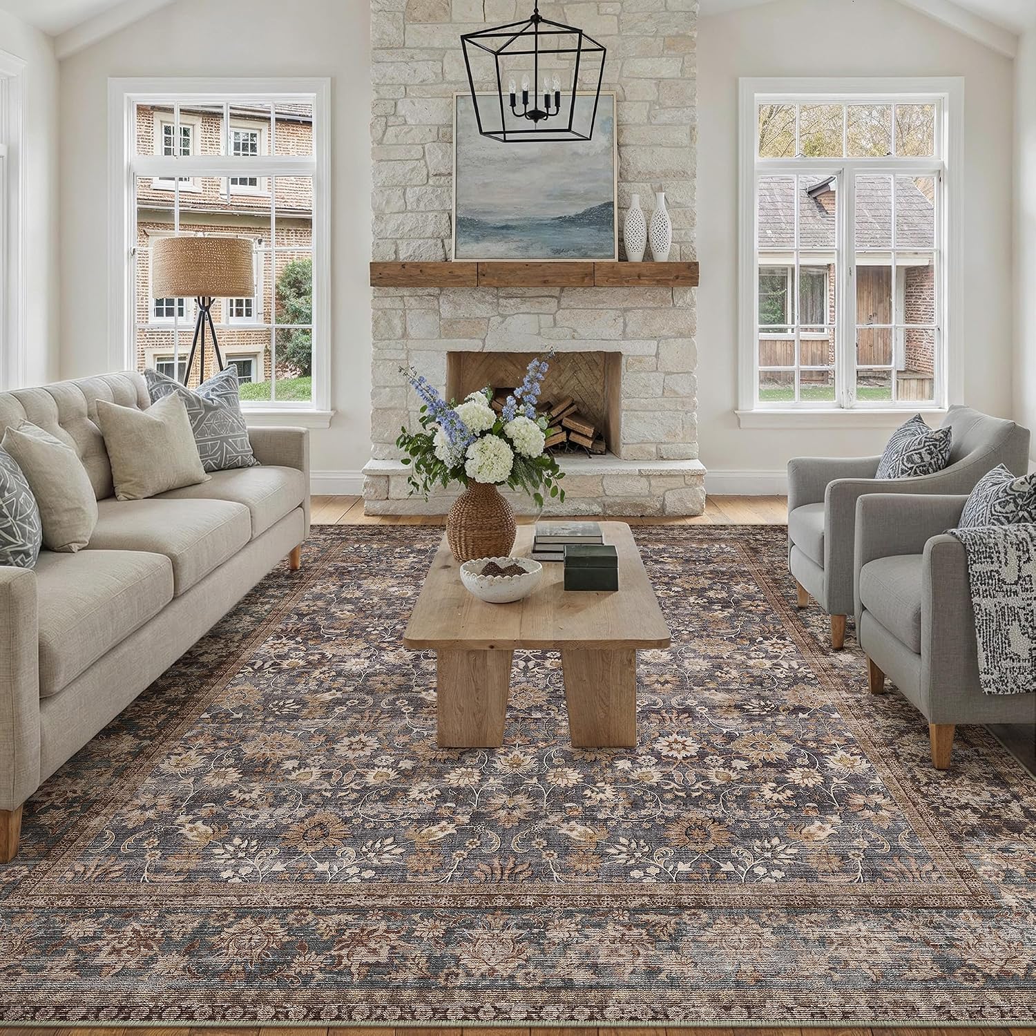 Detalle de PureCozy Living Room Rug 200x300 cm
