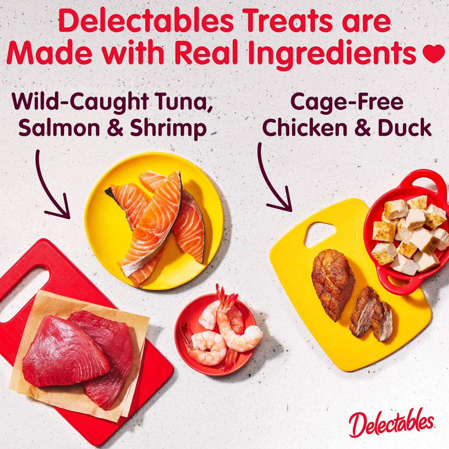 Detalle de Delectables Squeeze Up Variety Pack: Creamy Squeezable Puree Cat Treats (24 Tubes)