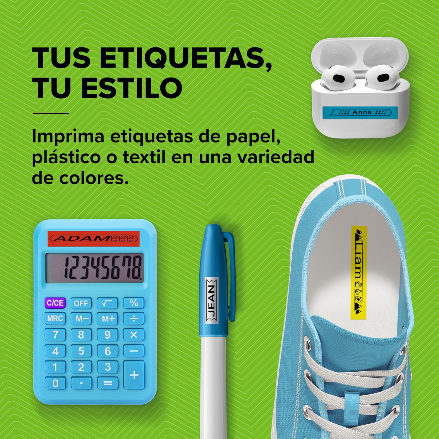 Detalle de DYMO LT plástico 12 mm x 4 m, negro/amarillo 🎫