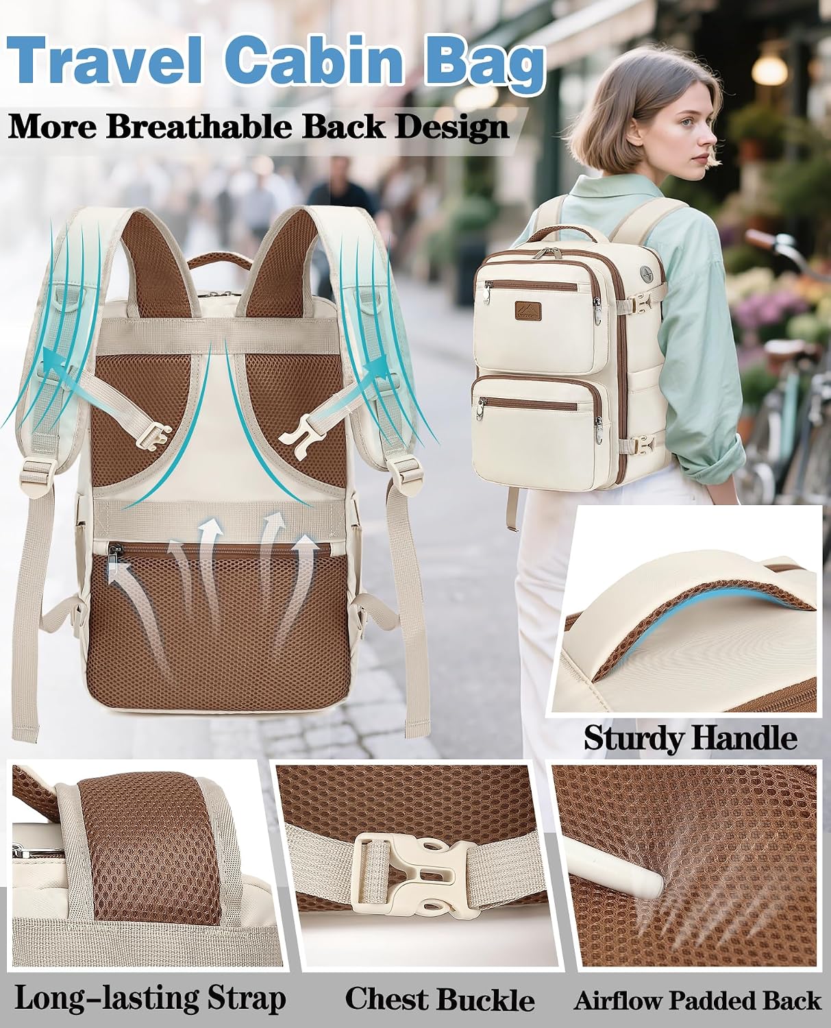 Thumbnail 4 de LYNXCHER Cabin Bag 45x36x20cm