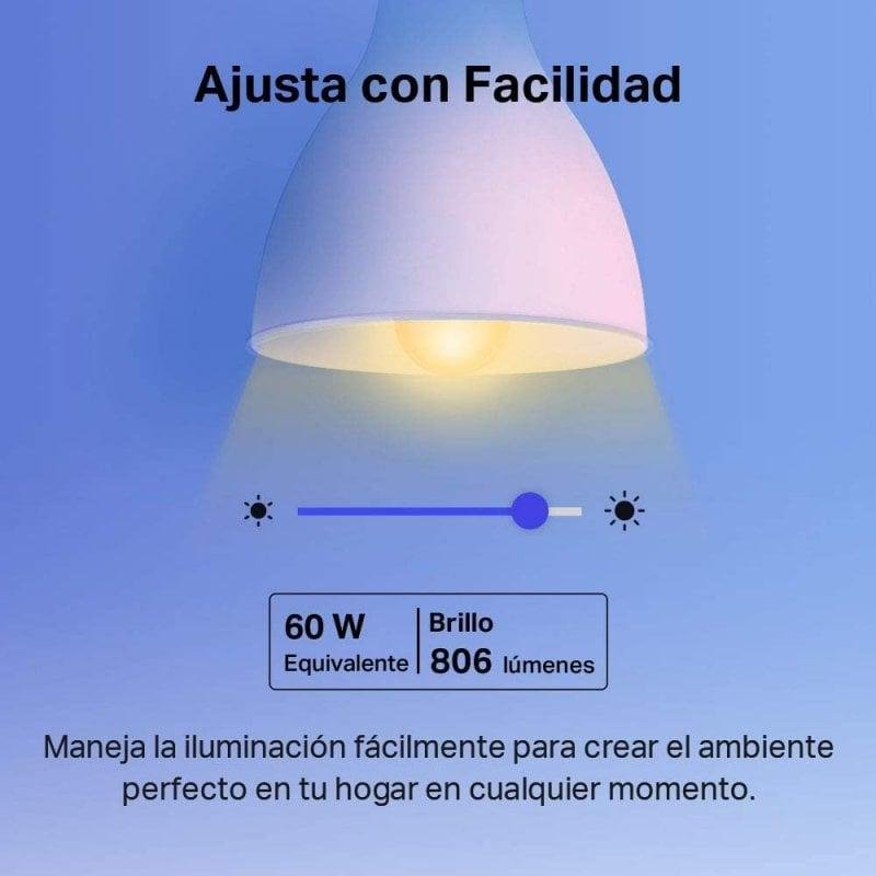 Detalle 2 de TP-Link Tapo L530E: Bombilla LED multicolor Wi‑Fi sin hubs para casa inteligente