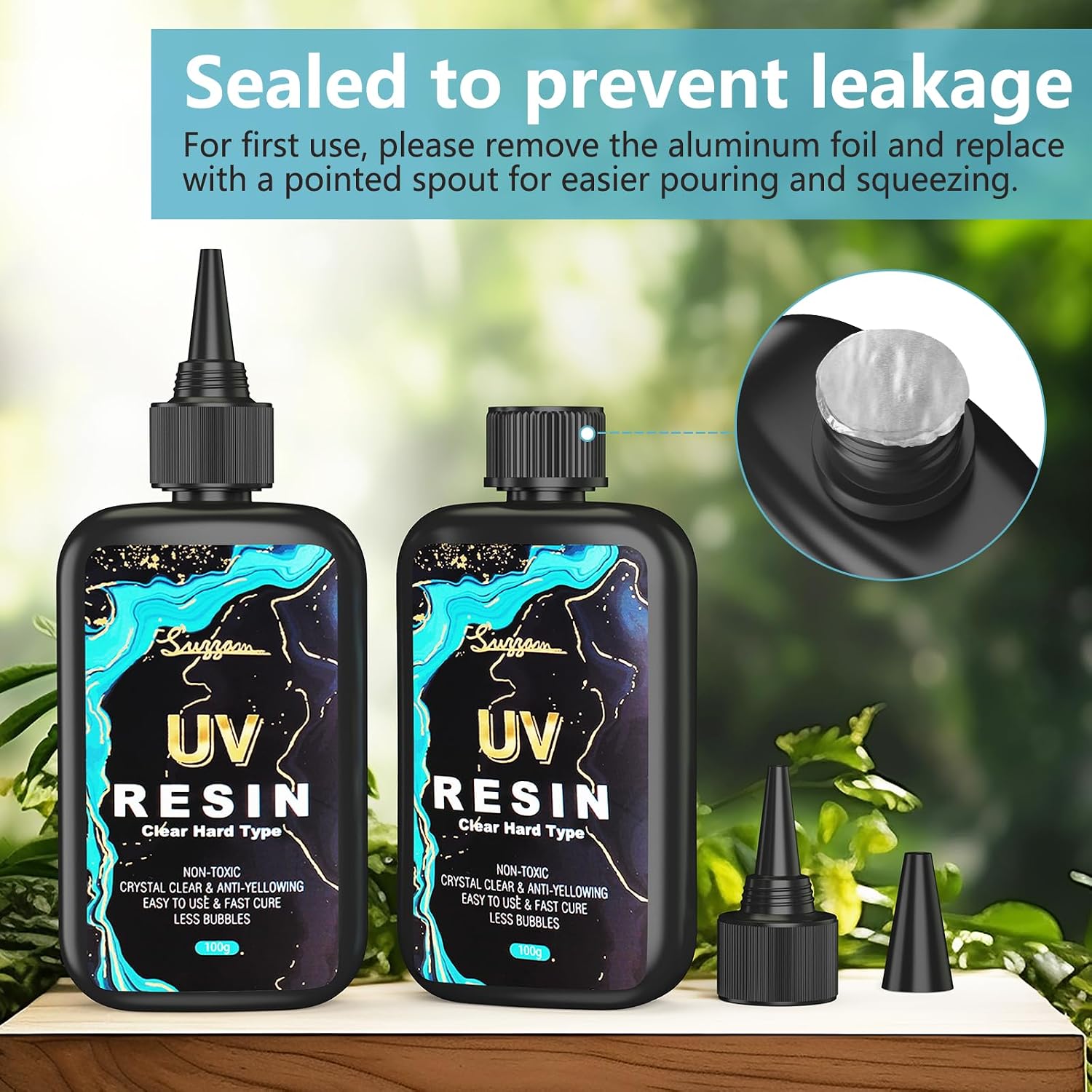Detalle 2 de Suzzam UV Resin Set 200 g für UV-Harz