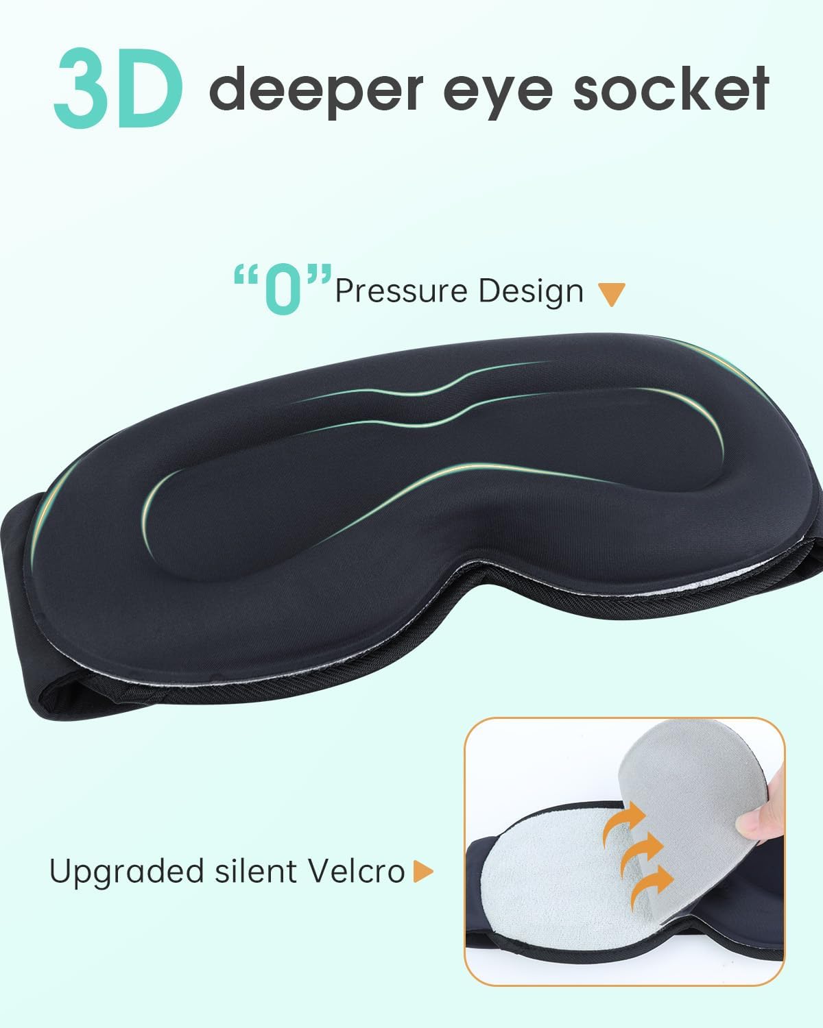 Detalle de MUSICOZY Sleep Mask Headphones Bluetooth 5.4