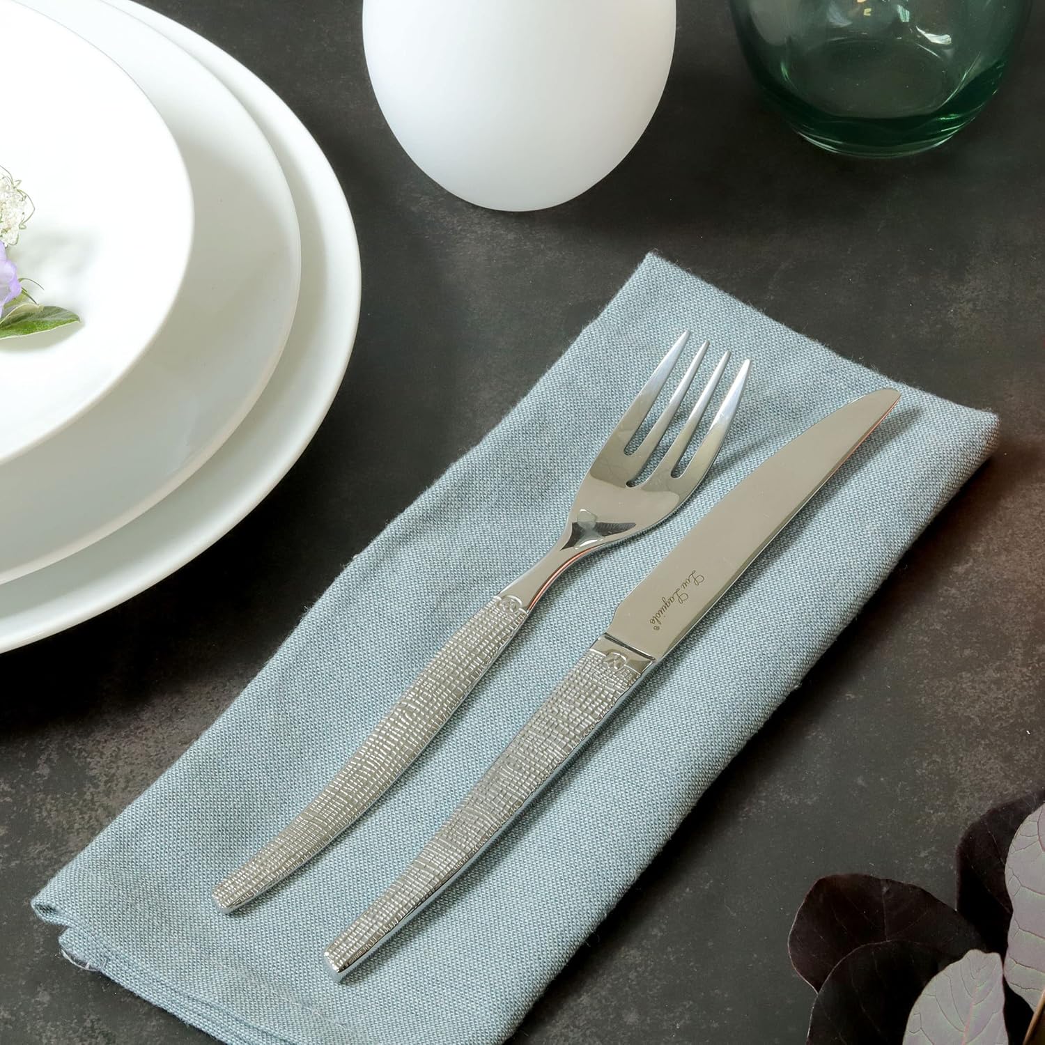 Thumbnail 3 de Jet Textil Cubertería 24 piezas Acero inoxidable 🍴
