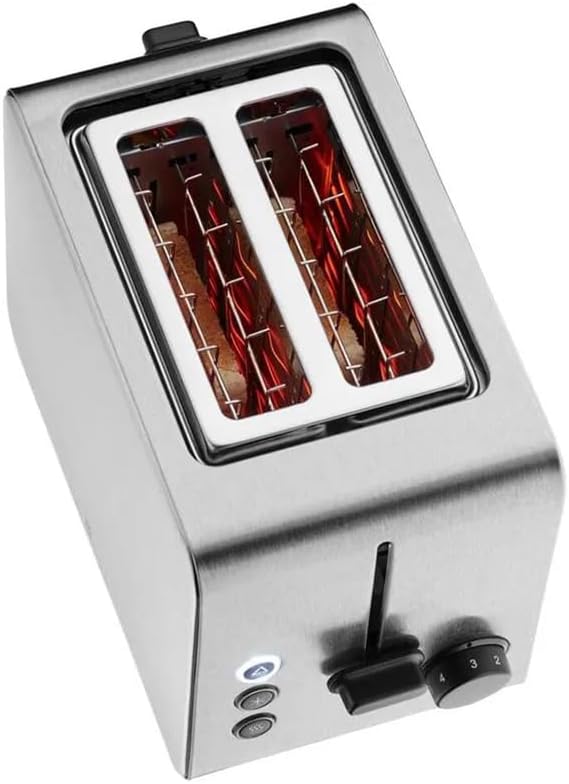 Detalle de WMF Stelio Broodrooster Edition: 2 sleuven, 7 standen, 900 W, Cromargan