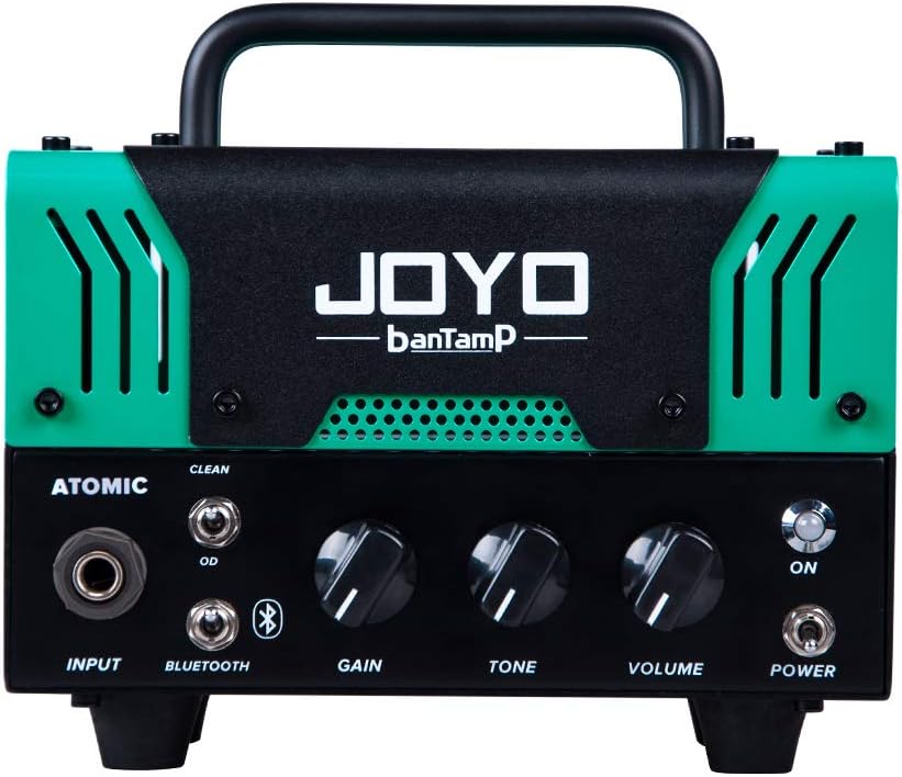 Detalle 2 de JOYO Manufacturer-JOYO-BTP-ATOMIC Mini Guitar Amp Head, 20W Hybrid Tube, Bluetooth