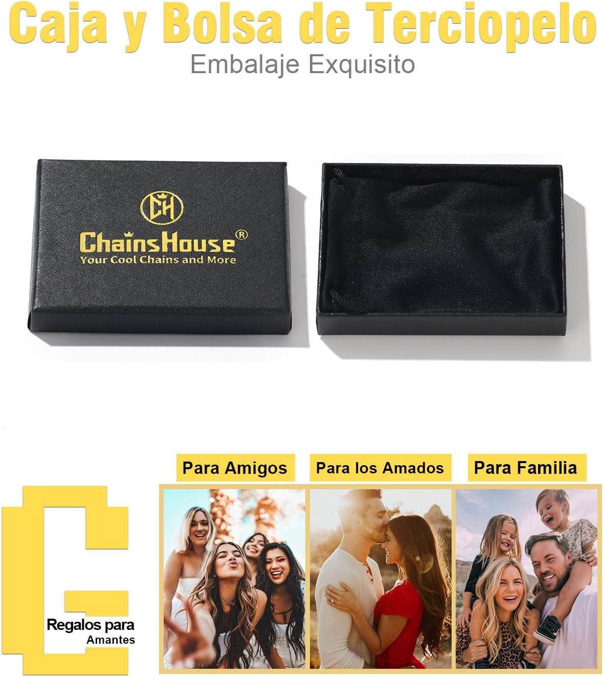 Thumbnail 6 de ChainsHouse Cadena Cubana 6 mm 51 cm