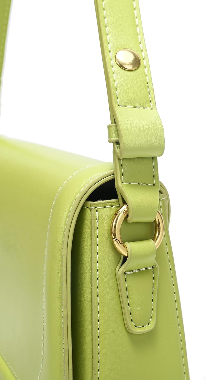 Thumbnail 5 de JOLLQUE Crescent Shoulder Bag for Women – Small Leather Strap Dumpling Handbag