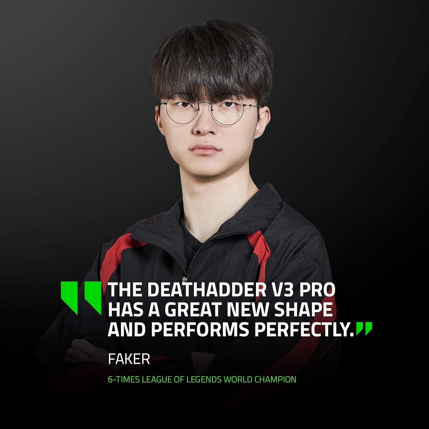 Detalle de Razer DeathAdder V3 Pro HyperPolling Wireless Mouse