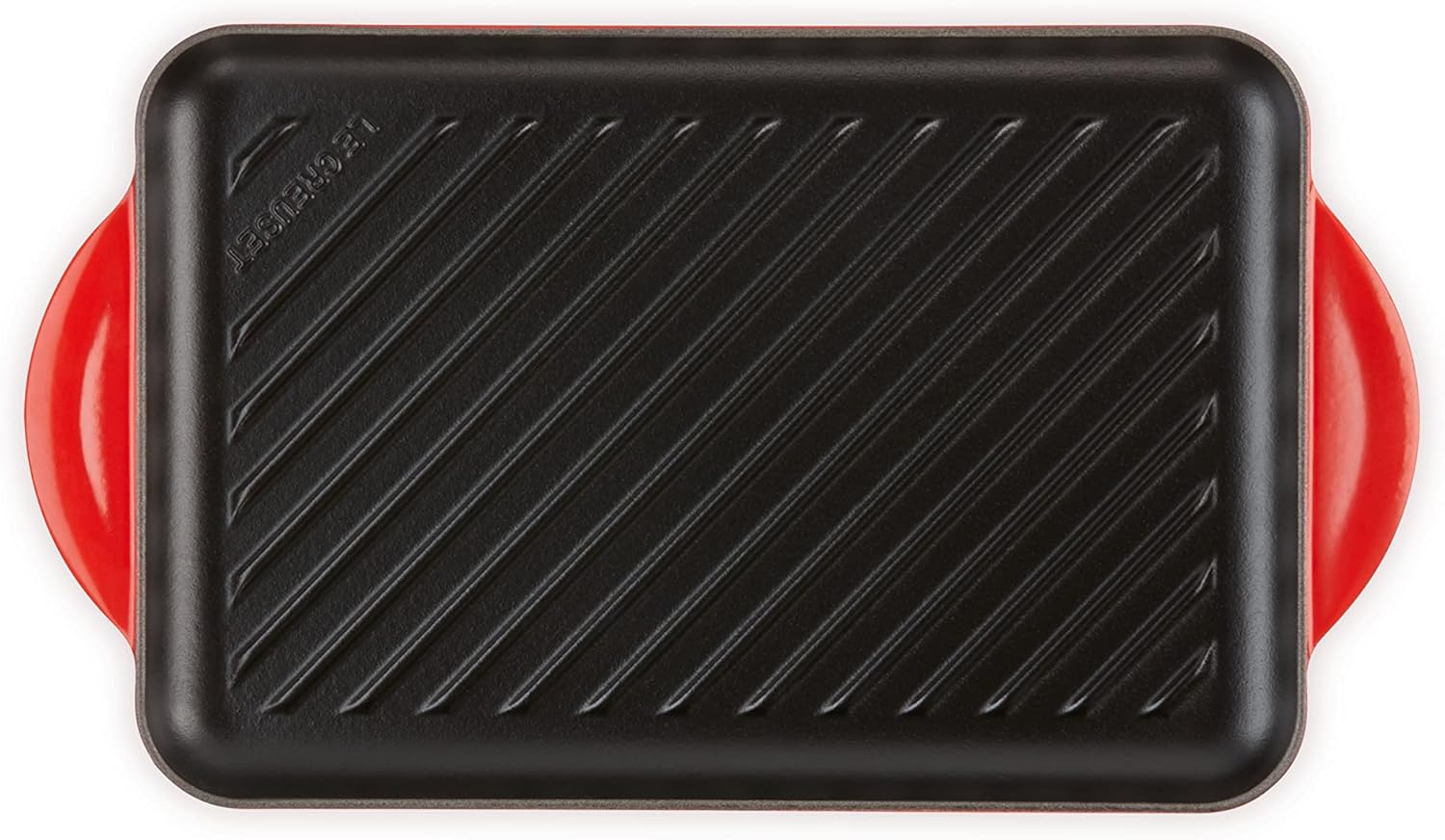 Thumbnail 1 de LE CREUSET Grill rettangolare Tradition in ghisa vetrificata 32 cm – Ciliegia