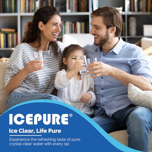 Thumbnail 7 de ICEPURE Refrigerator Water Filter for Samsung, Haier and LG Inline Models (2 Pack)