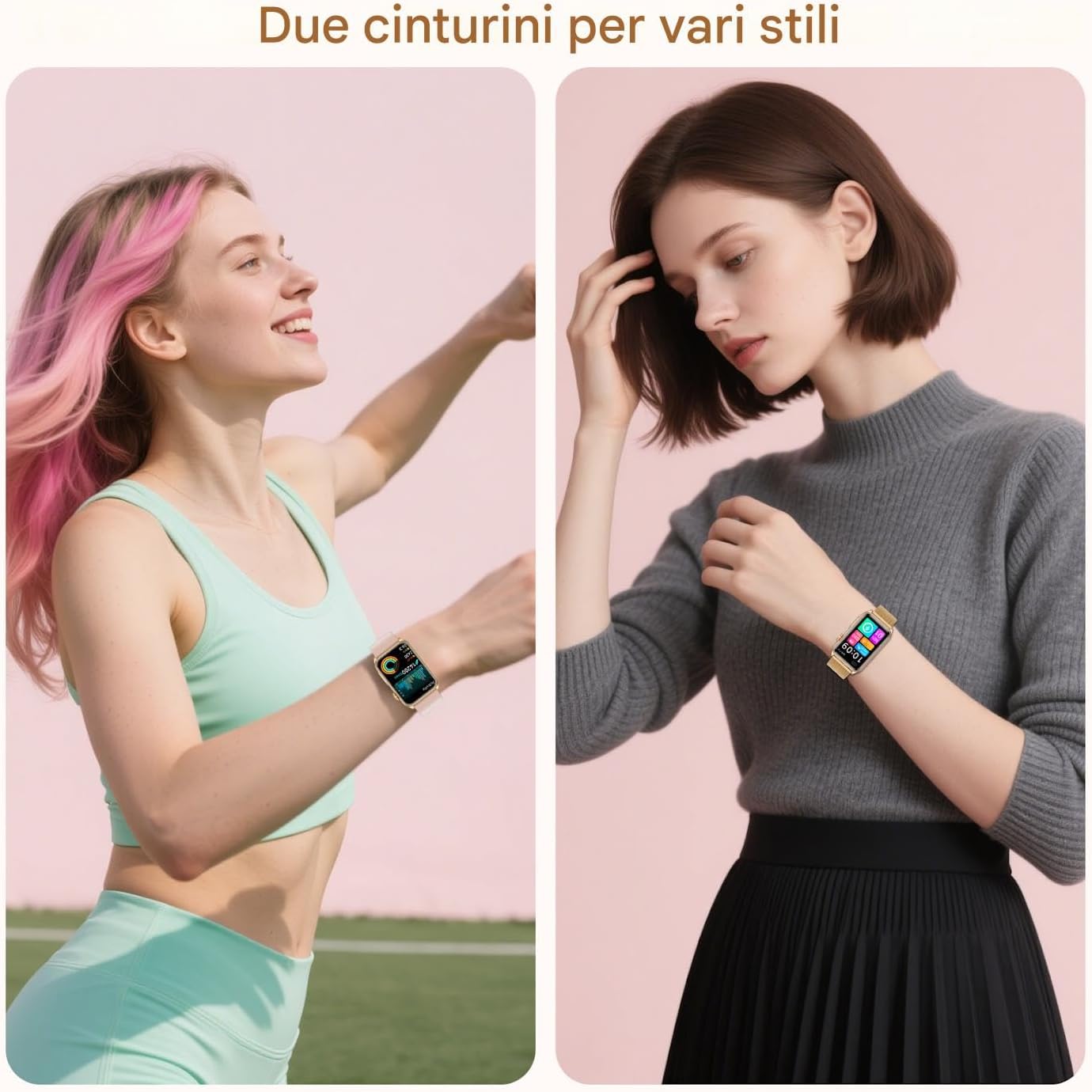 Thumbnail 6 de 2026 Nuovo Smartwatch Donna con ECG, Pressione Sanguigna, Lipidi, Acido Urico e BMI – Eleganza e Salute sul polso