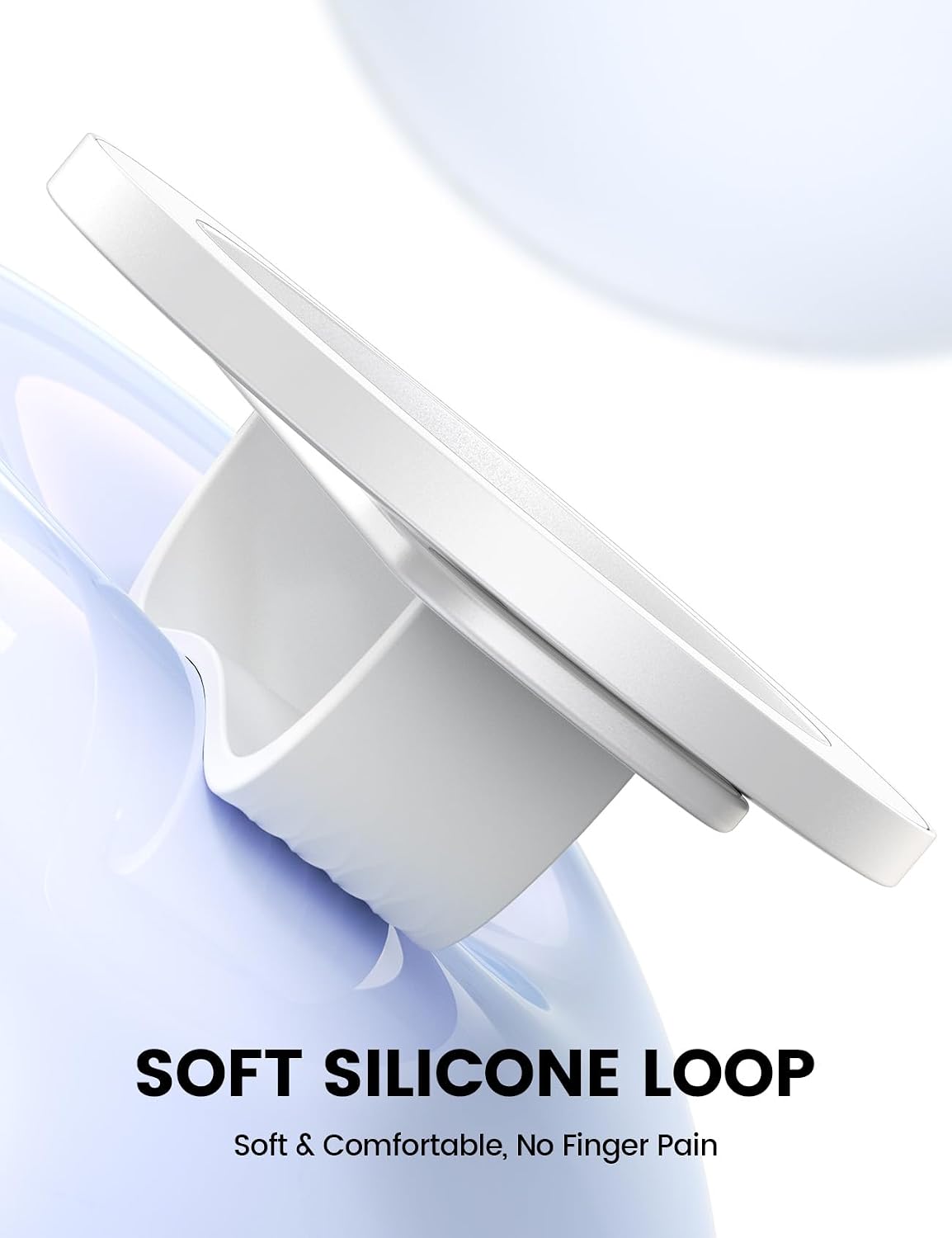 Detalle 2 de Lamicall Magnetic Phone Grip with Silicone Loop