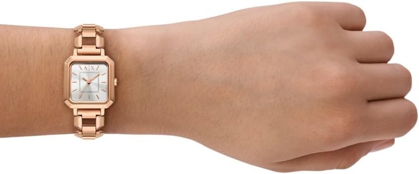 Thumbnail 1 de Armani Exchange Damen-Uhr mit Quarzwerk, mineralischem Glas und Edelstahlarmband