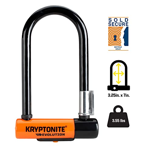 Detalle de Kryptonite Antivol en U Evolution Mini-7 W/Flex – 8,3x17,8 cm, sécurité élevée