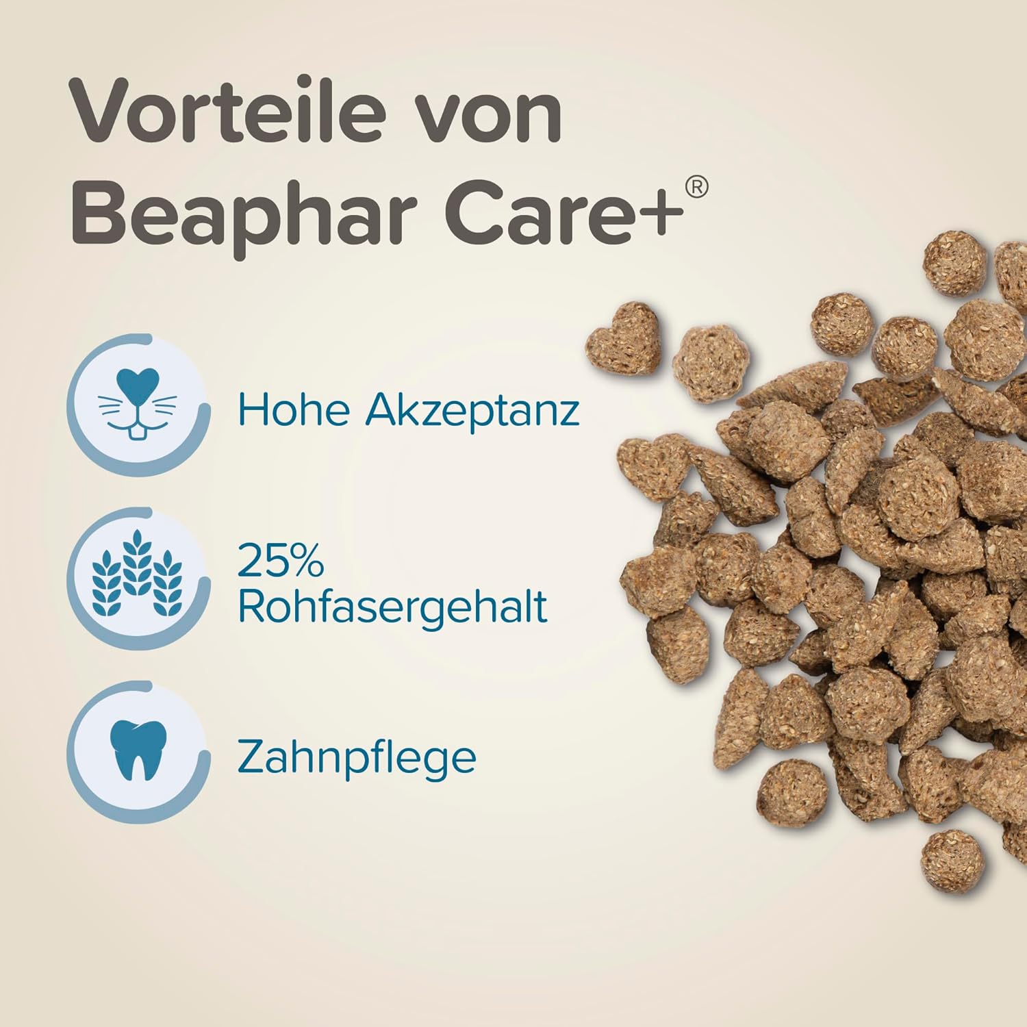 Thumbnail 2 de beaphar Care+ Kaninchen, 10kg – ausgewogene Komplettfütterung für Rabbit Health