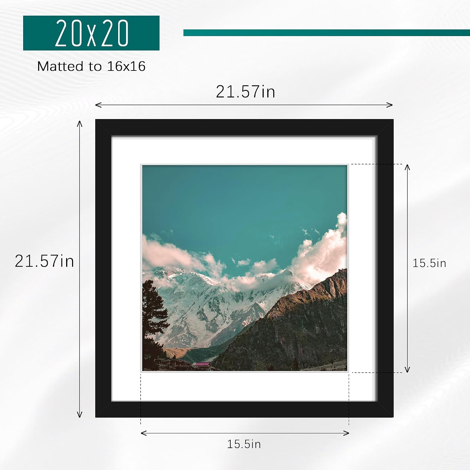 Detalle 2 de Picrit Picture Frame 20x20 3 Pack