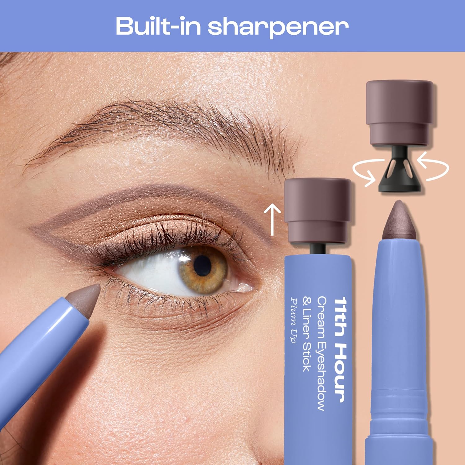 Thumbnail 4 de ALLEYOOP Cream Eyeshadow Stick, Cinnamon Brown