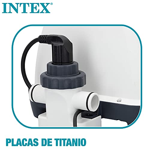 Detalle de Intex Clorador salino para piscinas desmontables pequeñas (55244) 4 g/h, 17.000 L, 3 modos de autolimpieza