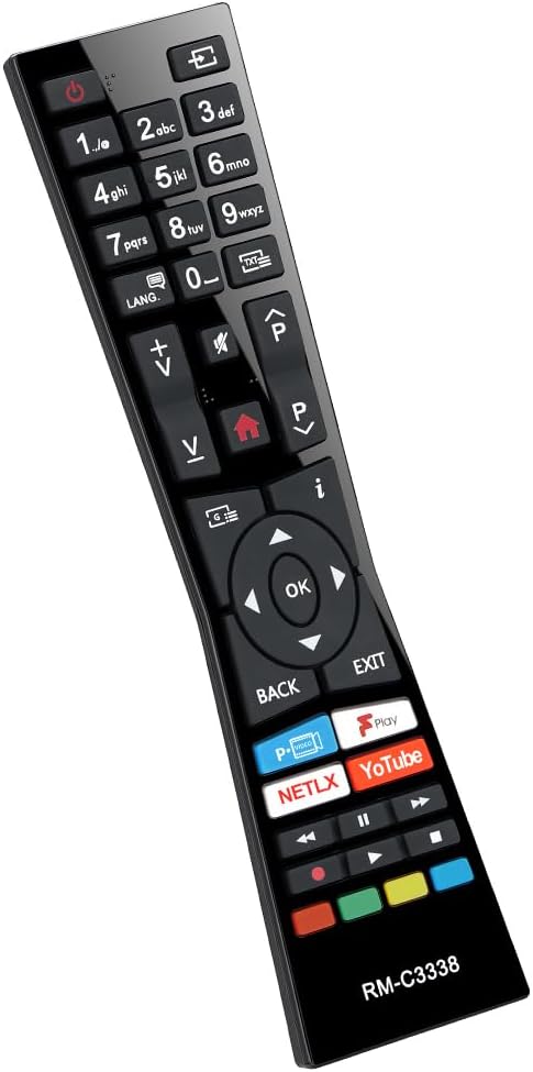 Detalle de UNOCAR RM-C3338 universal remote for JVC TVs