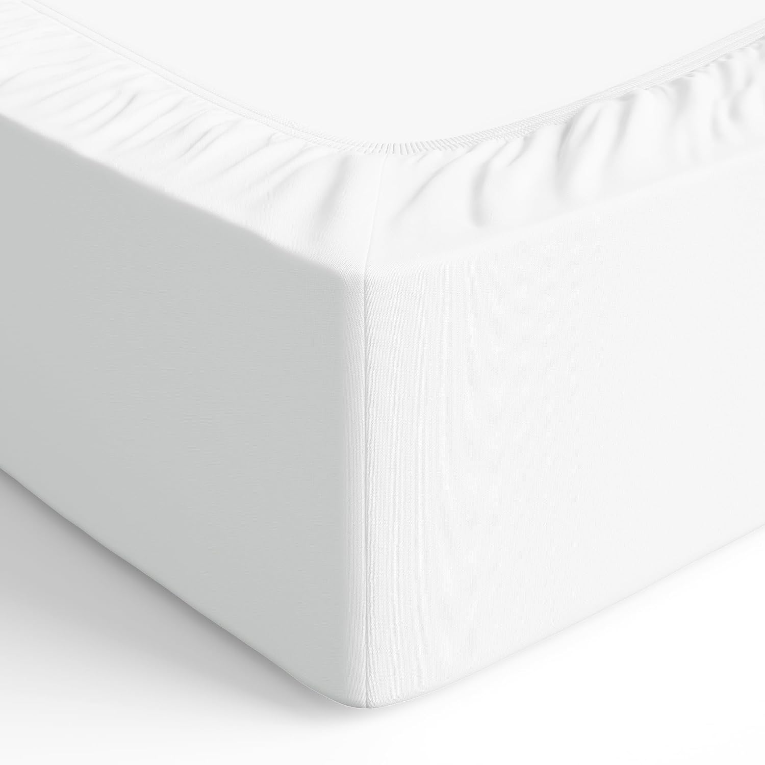 Thumbnail 3 de Amazon Basics Jersey Cotton Fitted Sheet 80 x 200 cm