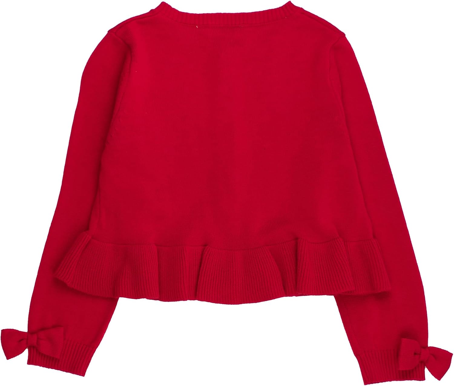 Detalle 2 de RuffleButts Baby Sweater-Knit Cardigan