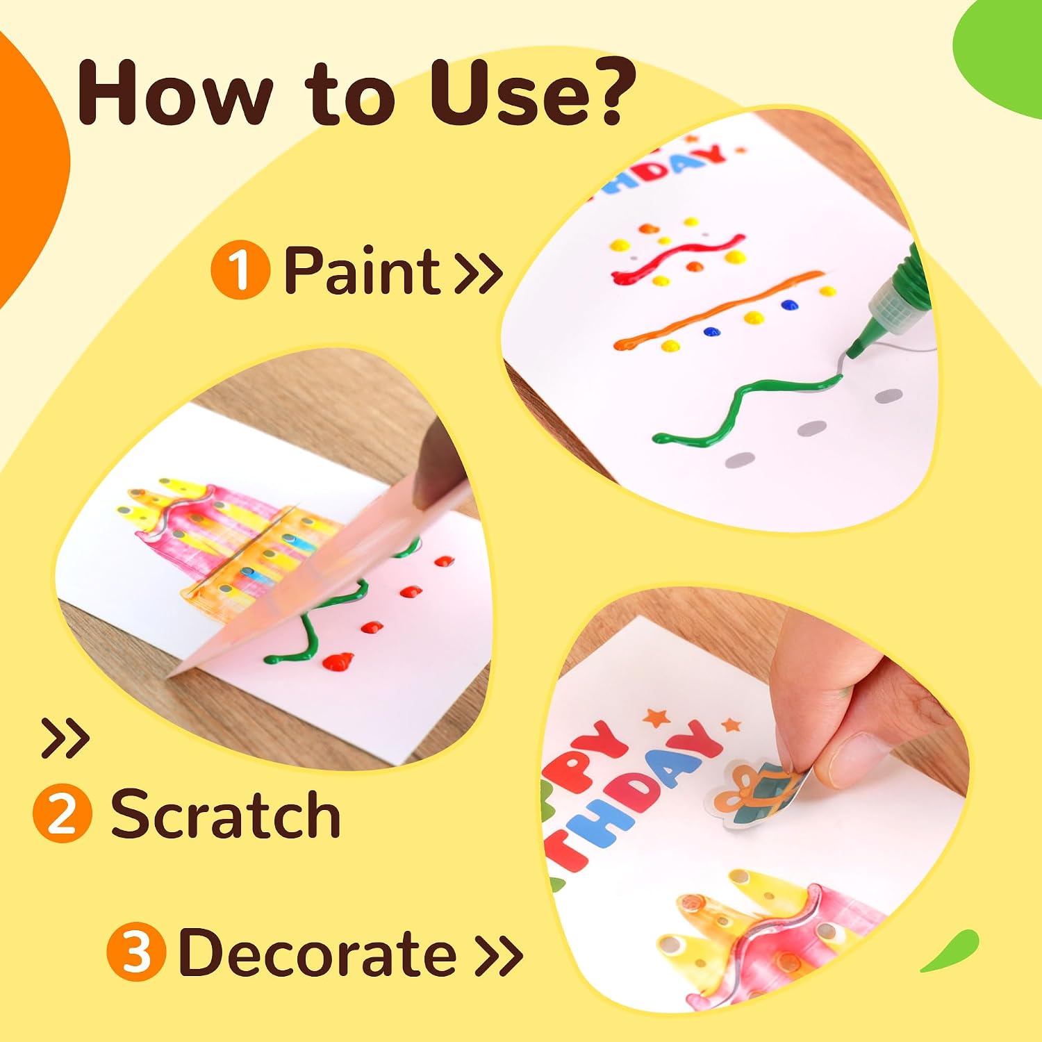 Detalle de YPLUS Magic Scratch Art Postcards for Kids (Ages 3-12) – Scraper Painting & Rubbing Postcards, Bookmarks & Travel Play Set