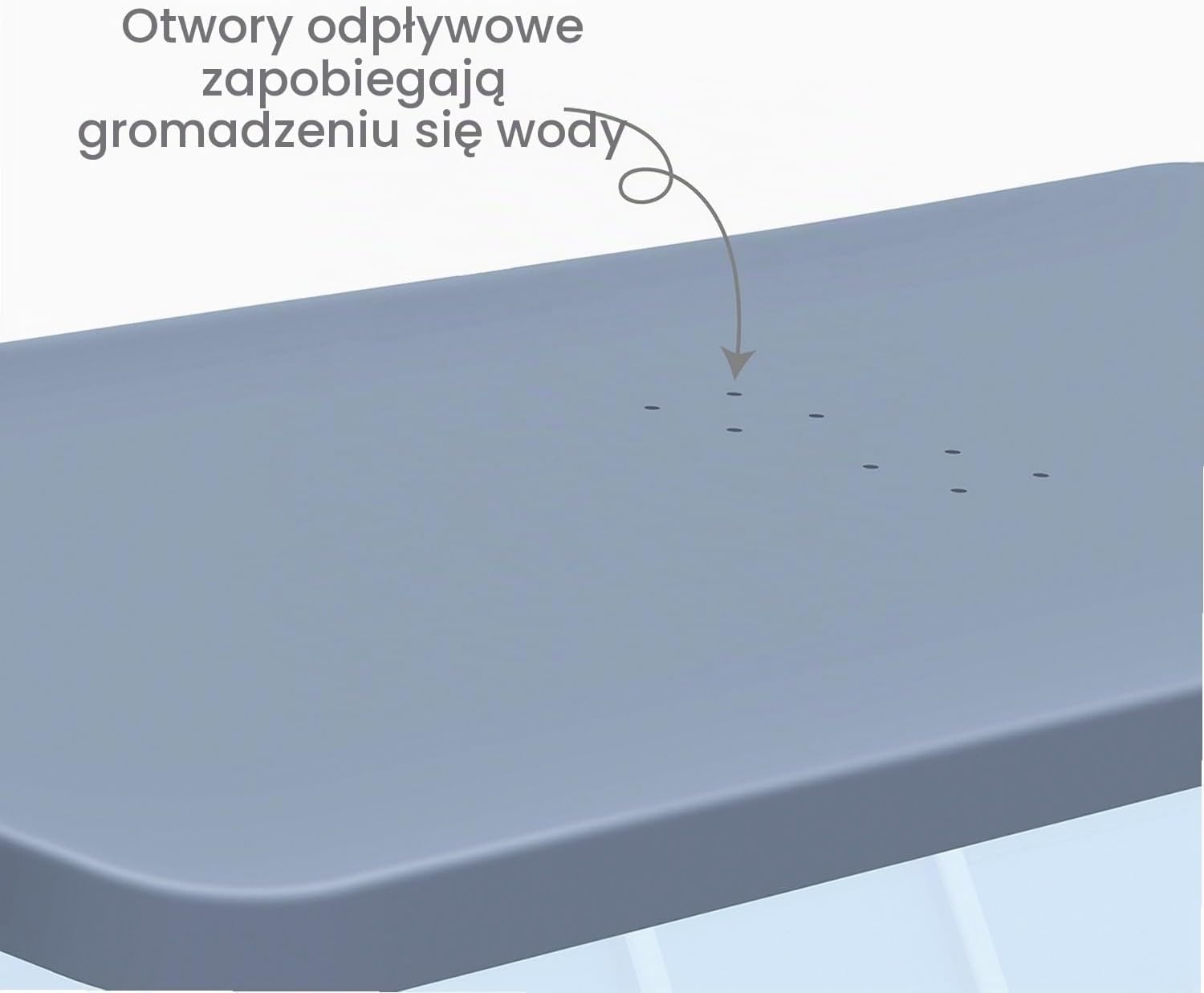 Detalle de Funsicle Frame Pool Cover – szara pokrywa do basenu prostokątnego 548 × 274 cm