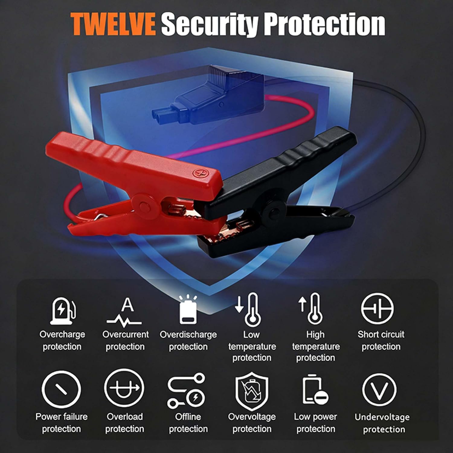 Thumbnail 4 de Alltolink Jump Starter Power Pack (3000A) for 12V cars and motorcycles