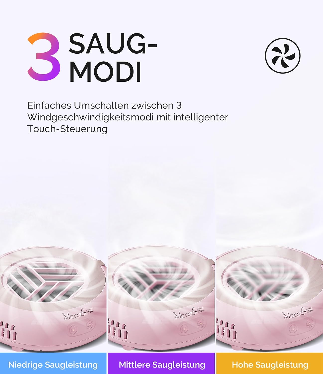Thumbnail 5 de MelodySusie Pocket Nagelstaubsauger 16 cm 💅
