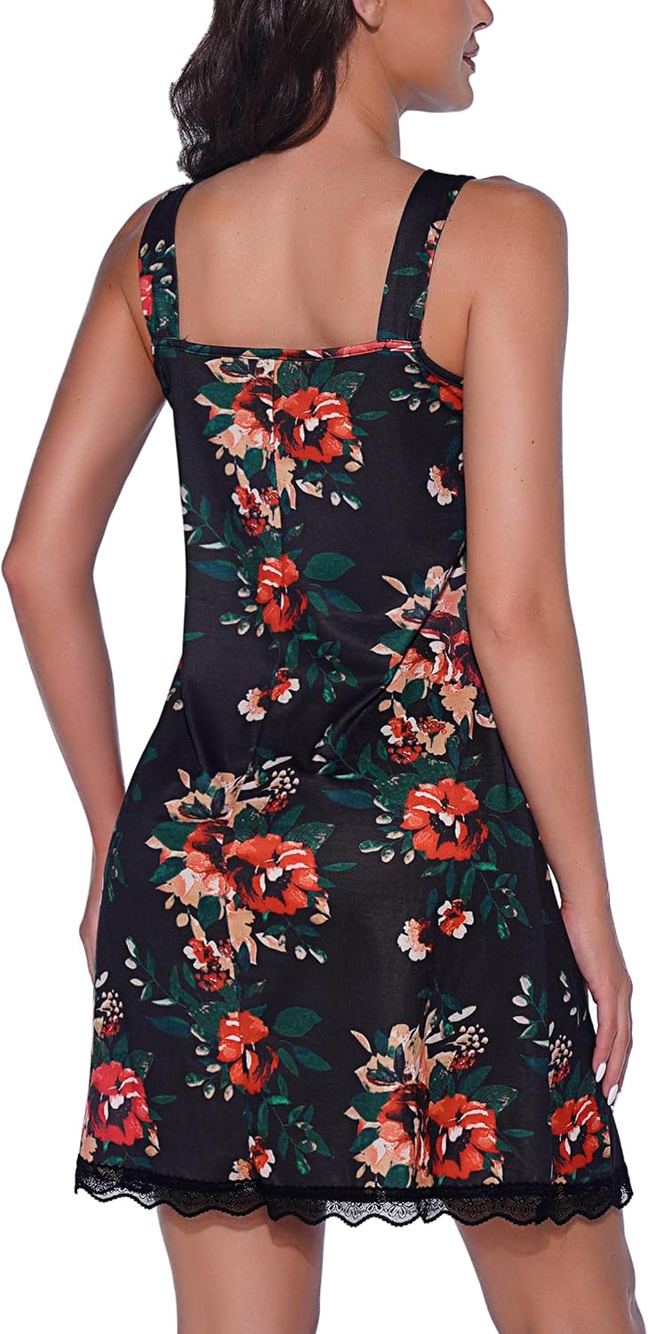Detalle 2 de Uniexcosm Camicia da Notte Cotone Donna