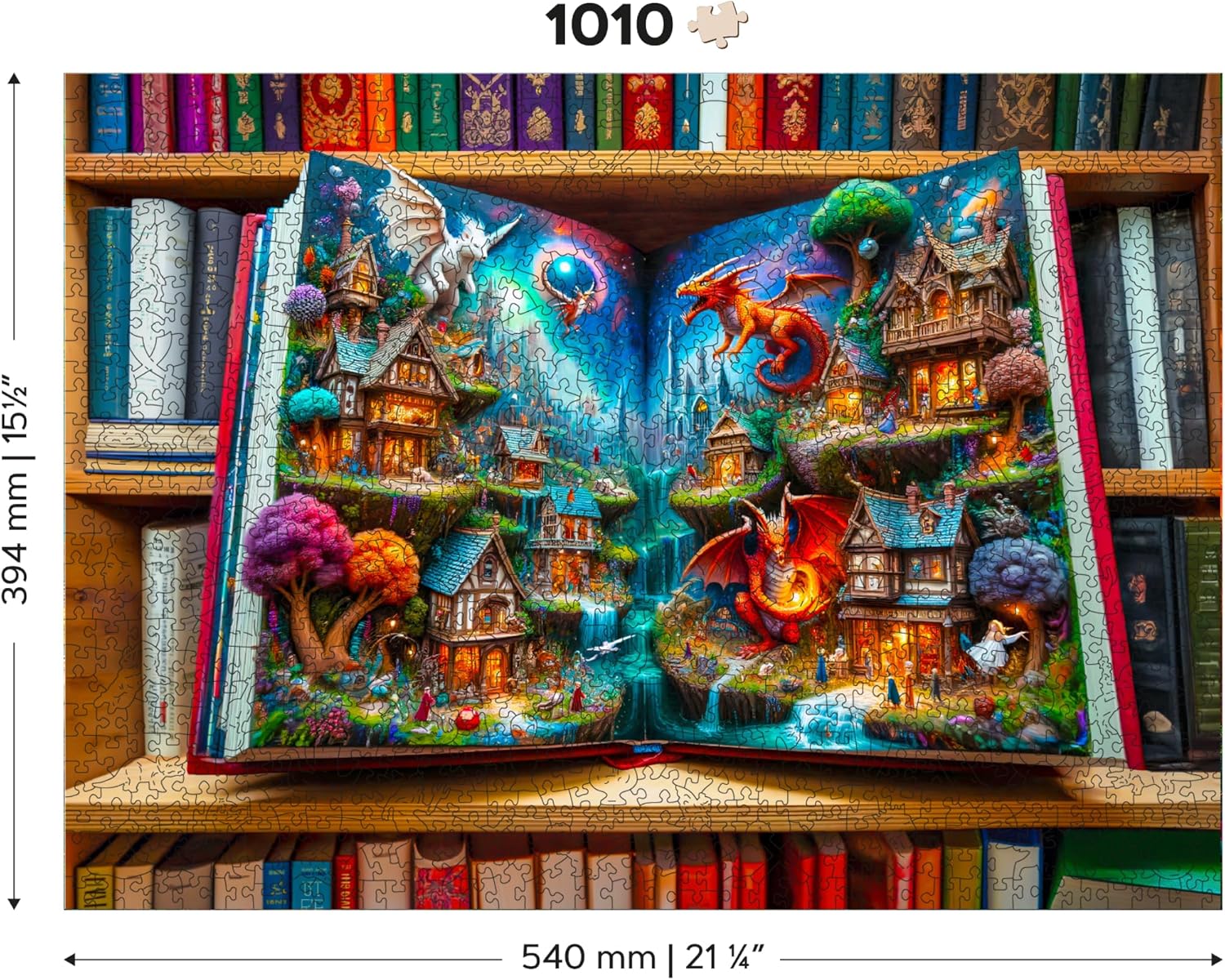 Thumbnail 3 de WOODEN.CITY Enchanted Tales Puzzle 1000 piezas