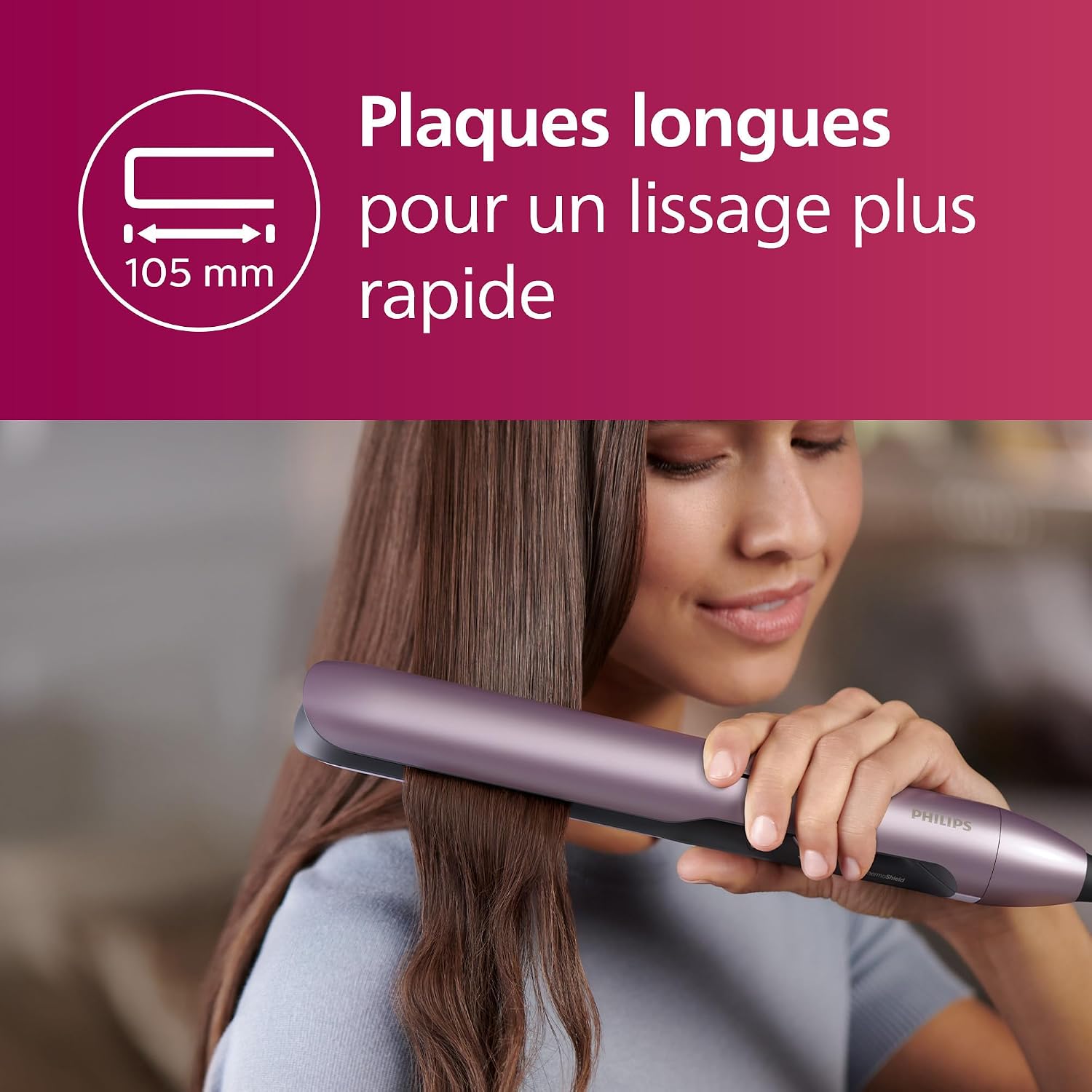 Detalle 2 de Philips BHS530/00 lisseur 47x15mm 💇♀