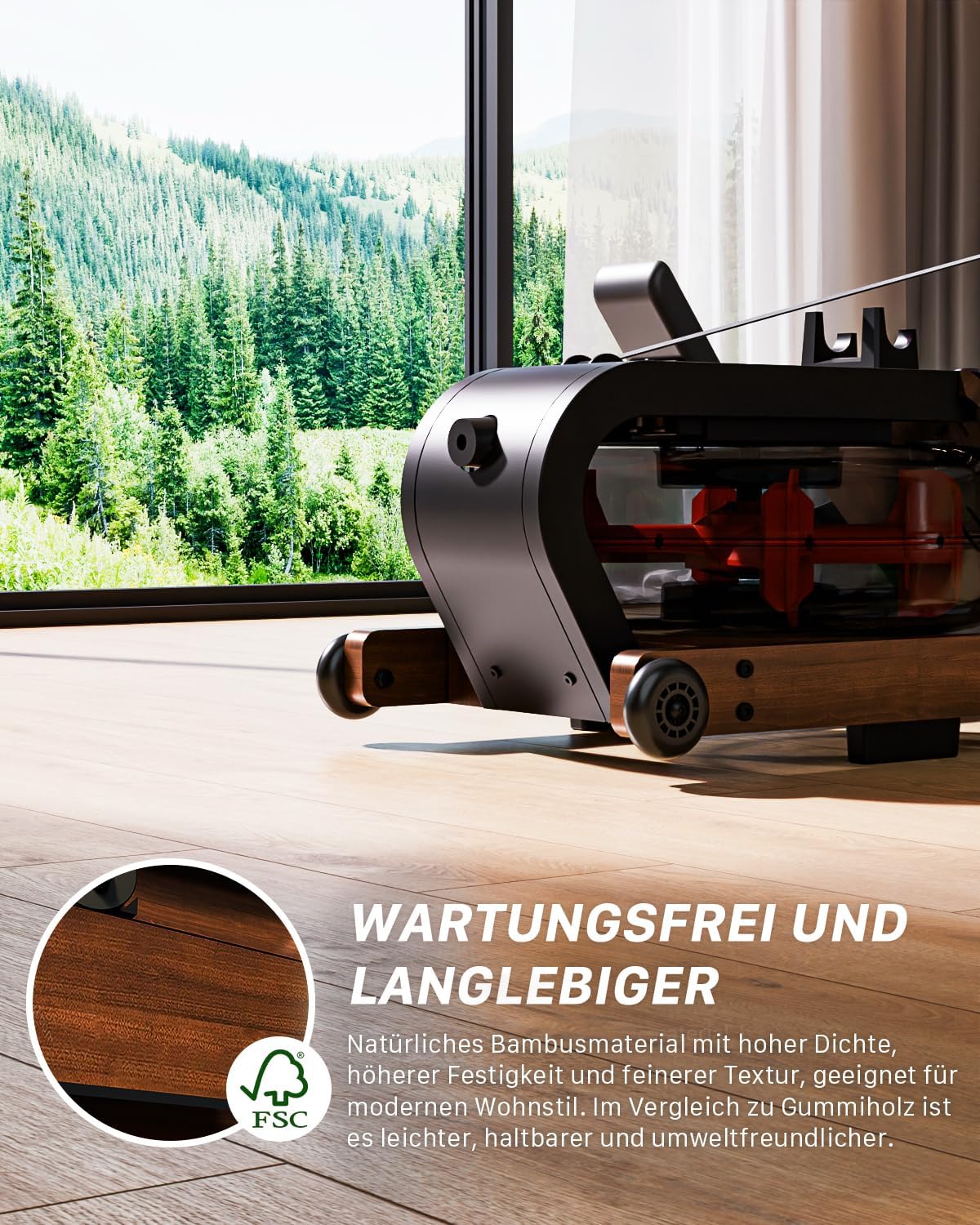 Detalle de Aeriflo W200 Rudergerät 180 kg 🛶