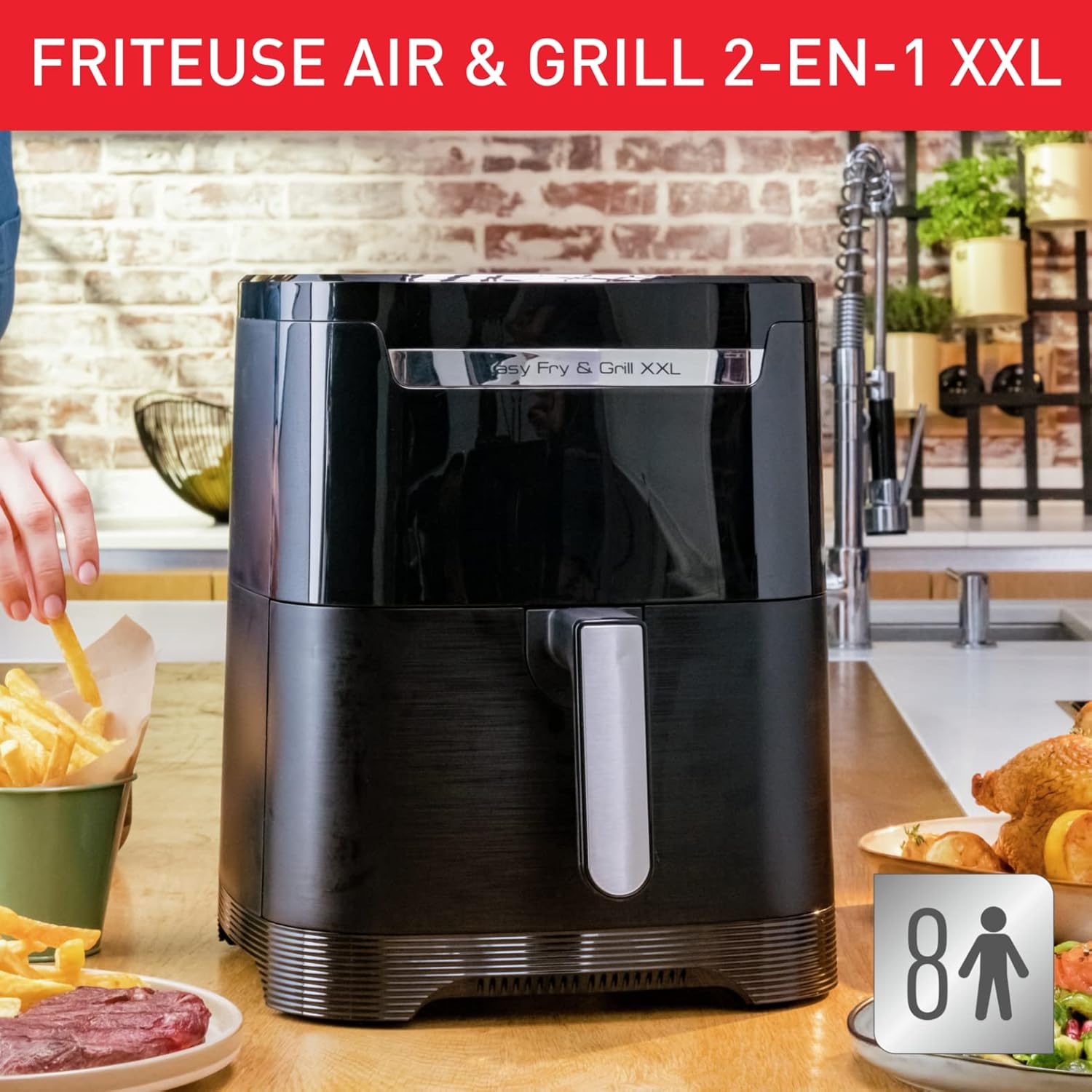 Thumbnail 2 de Moulinex Easy Fry & Grill XXL 6,5 L