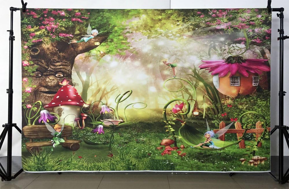 Thumbnail 3 de MEHOFOTO 7x5ft Enchanted Forest Photo Background – Seamless Backdrop for Parties and Portraits