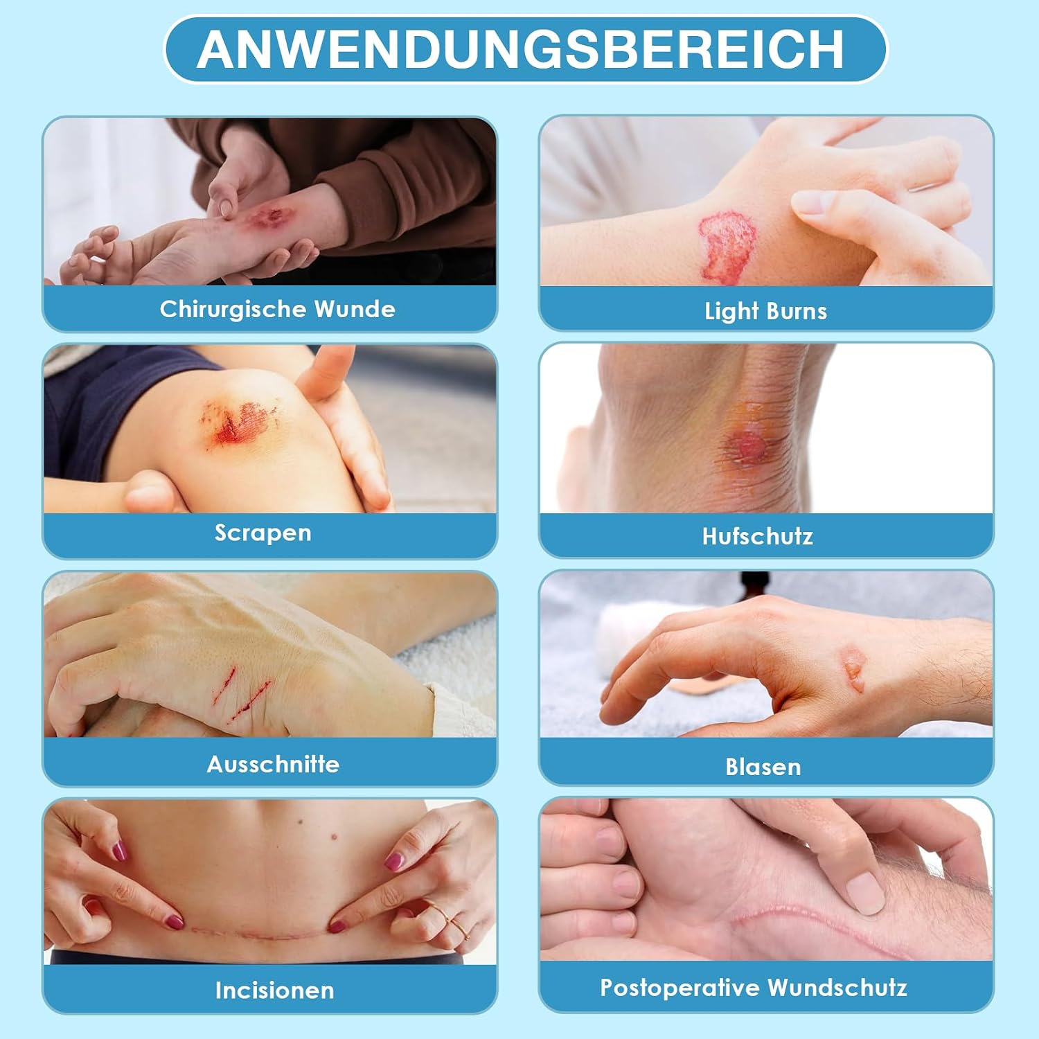 Detalle de PimpleGuard Hydrocolloid Roll Blasenpflaster – wasserfestes selbstklebendes Hydrokolloid-Pflaster (Rolle, zuschneidbar)