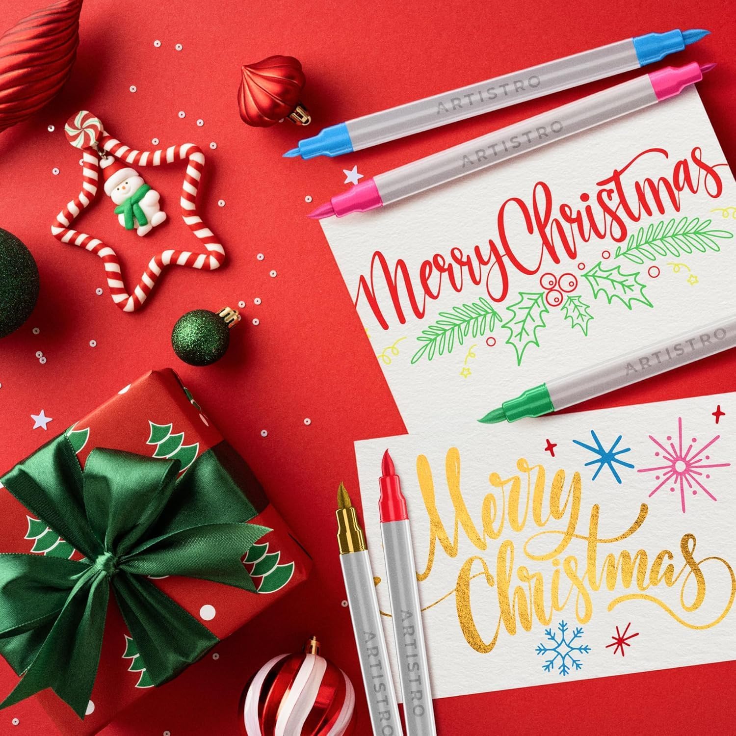 Thumbnail 5 de ARTISTRO 24 Acrylic Paint Pens set for crafts 🎨