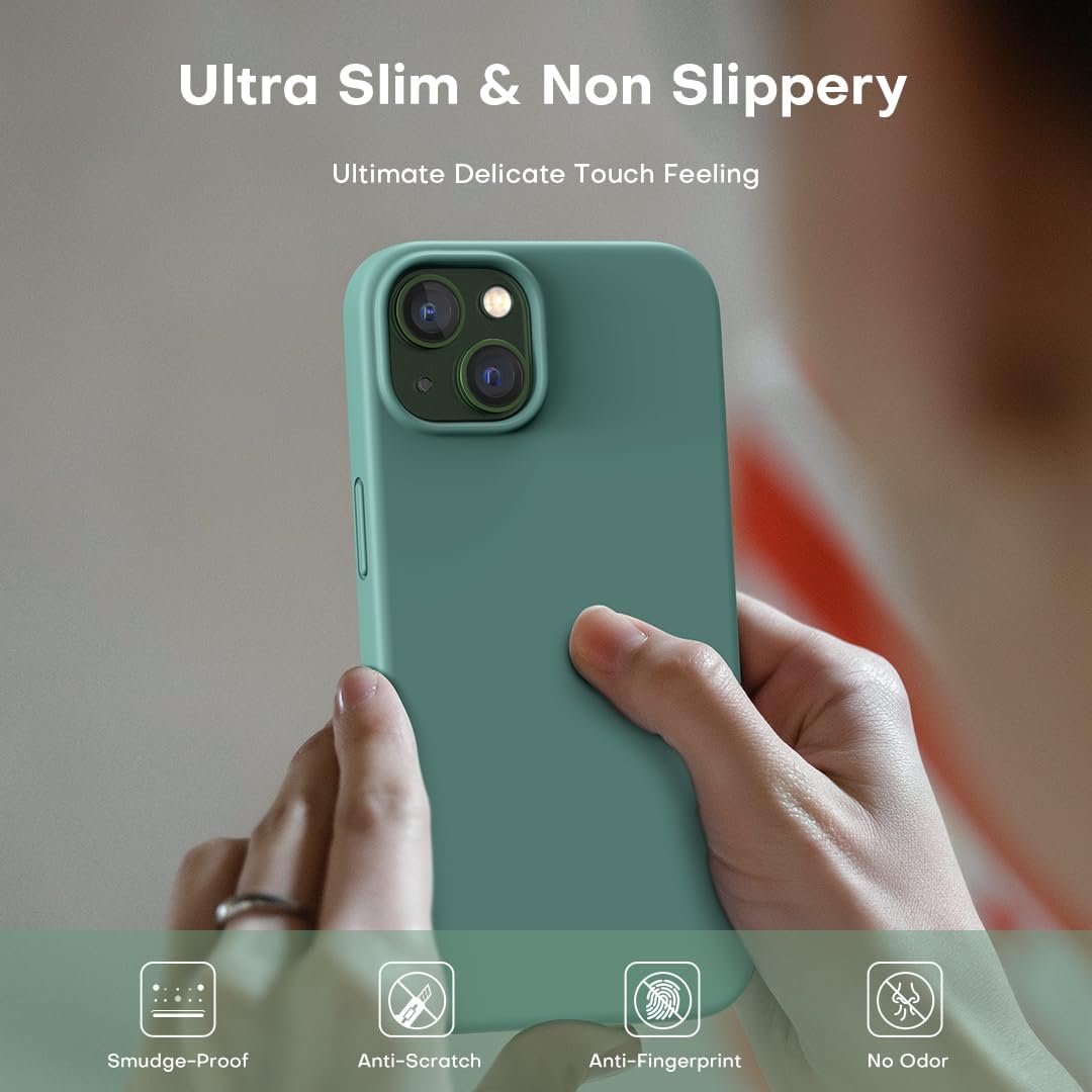 Detalle 2 de TOCOL iPhone 13 silicone case 6.1-inch